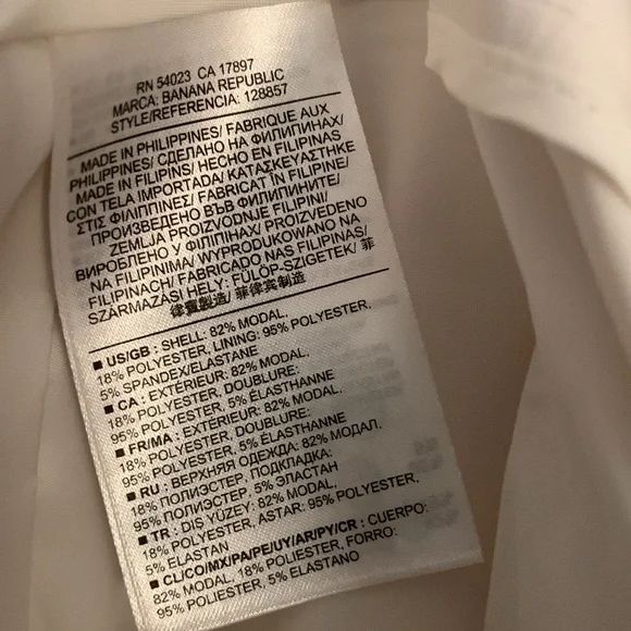 BNWT-Wide leg tuxedo style pants - Picture 7 of 7